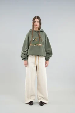 Scuffers Hoodies^Safari Green Hoodie