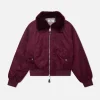 Scuffers Outerwear^SCFF Burgundy Bomber Jacket