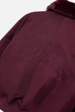 Scuffers Outerwear^SCFF Burgundy Bomber Jacket