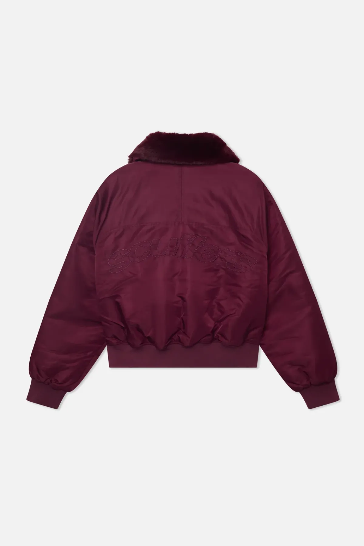 Scuffers Outerwear^SCFF Burgundy Bomber Jacket