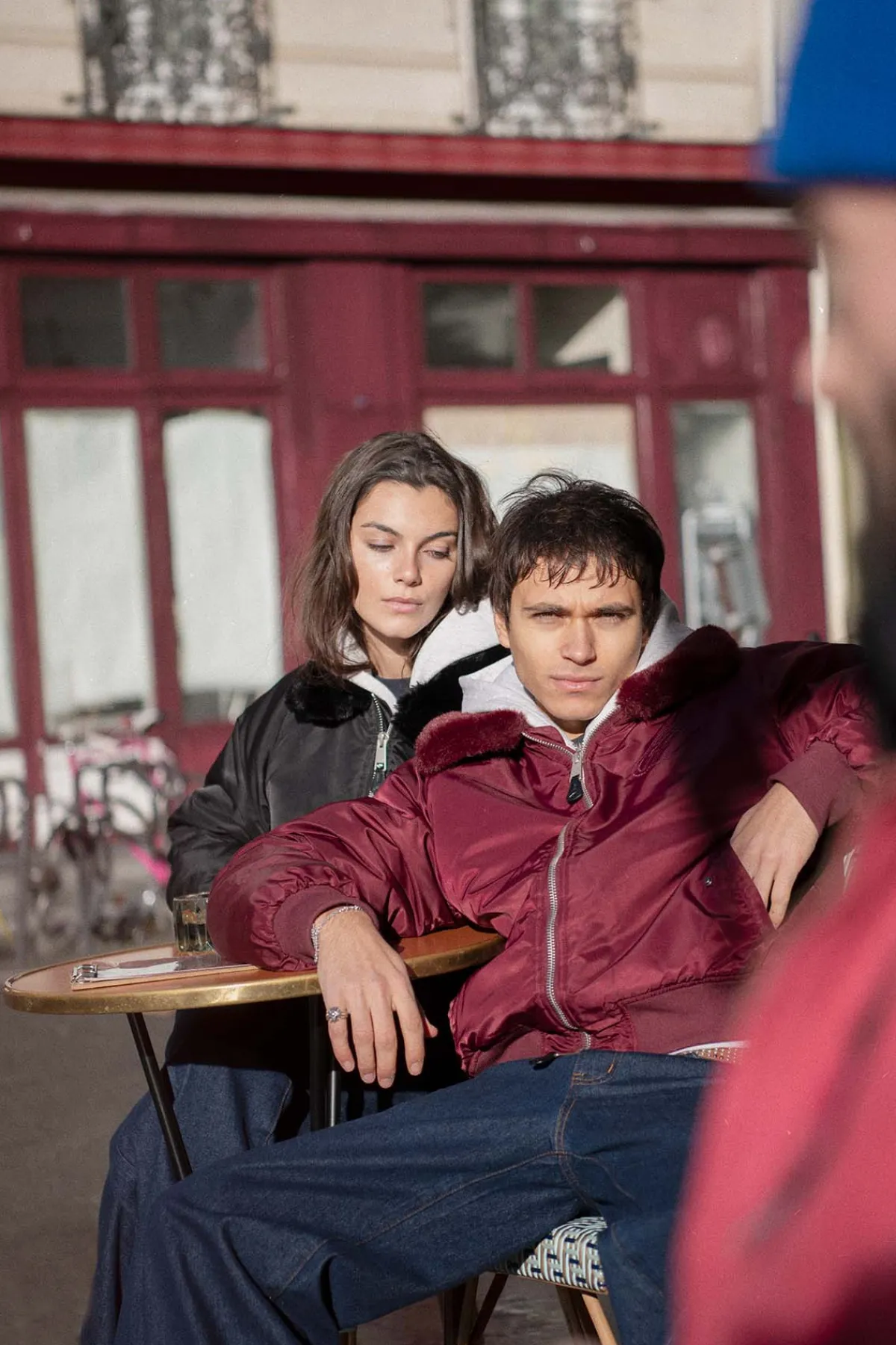 Scuffers Outerwear^SCFF Burgundy Bomber Jacket