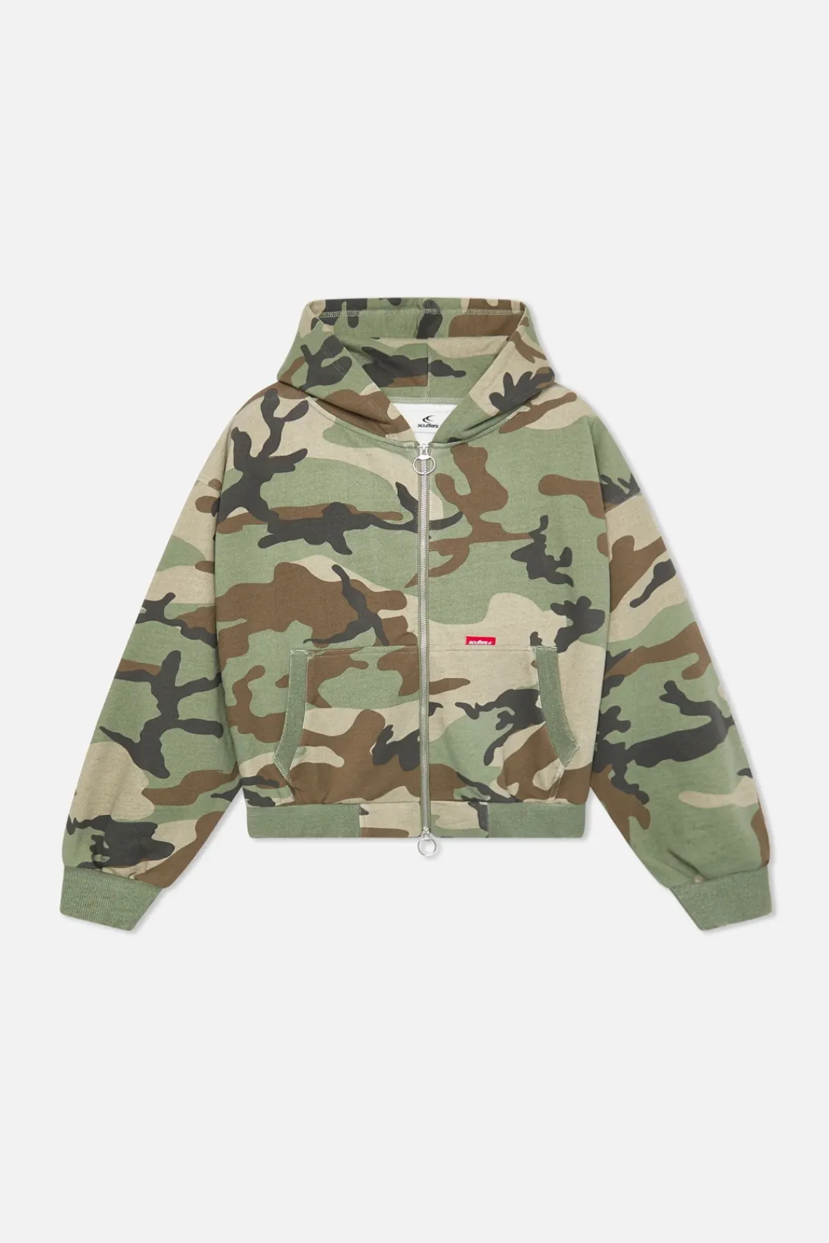 Scuffers Hoodies^SCFF Camo Zipper