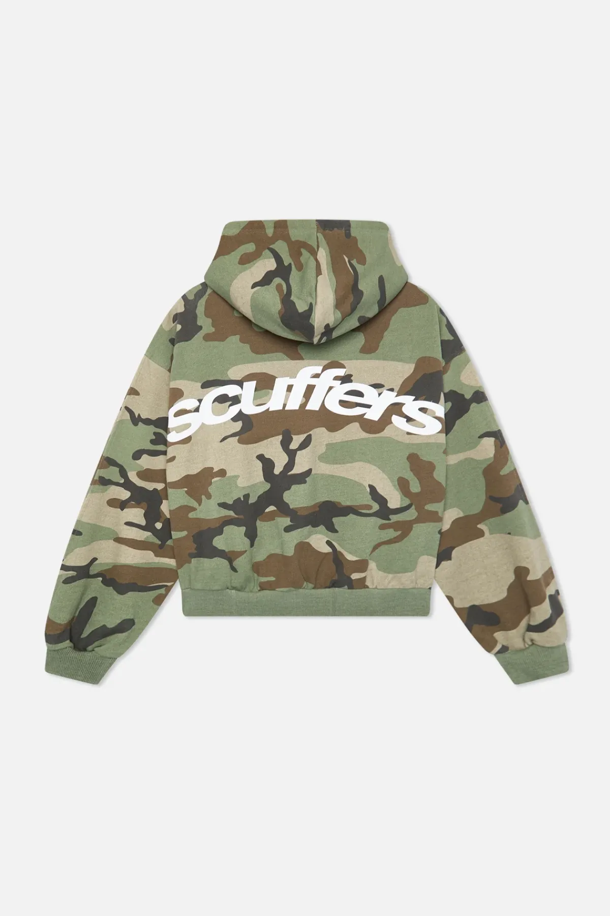 Scuffers Hoodies^SCFF Camo Zipper