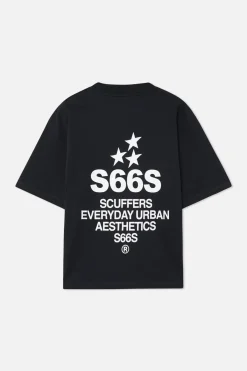 Scuffers T-shirts^SEAS Dark Grey & White T-shirt