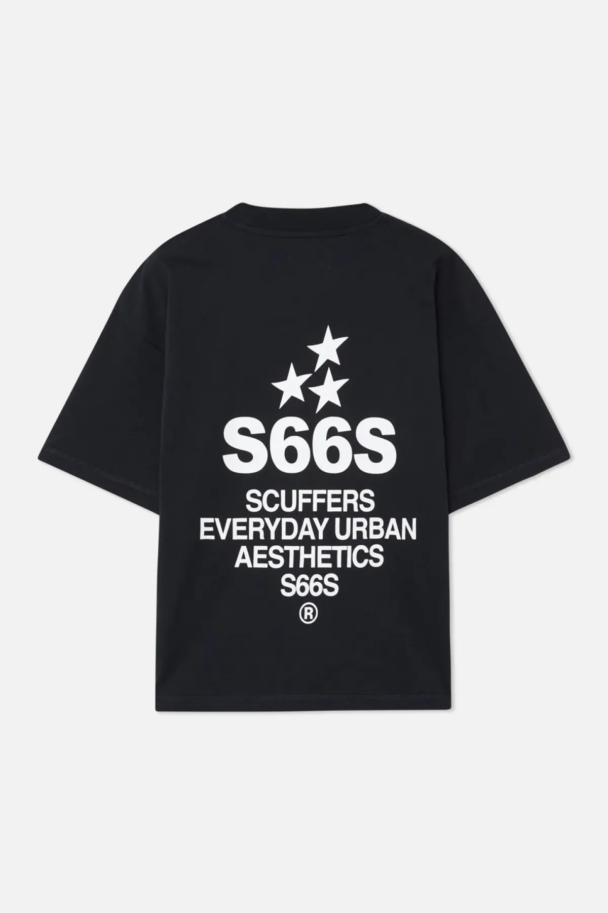 Scuffers T-shirts^SEAS Dark Grey & White T-shirt