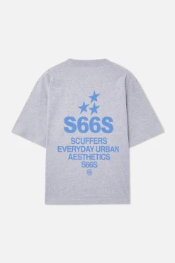 Scuffers T-shirts^SEAS Grey & Blue T-shirt