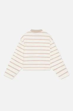 Scuffers Long Sleeves^Shield Brown Striped Longsleeve
