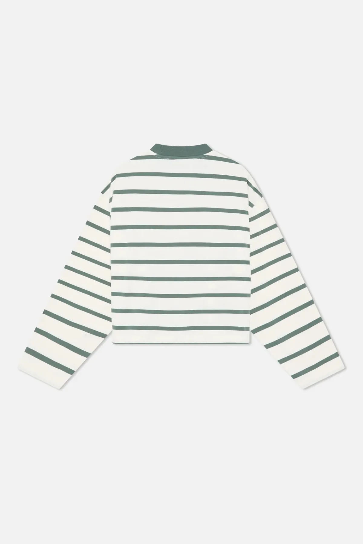 Scuffers Long Sleeves^Shield Green Striped Longsleeve
