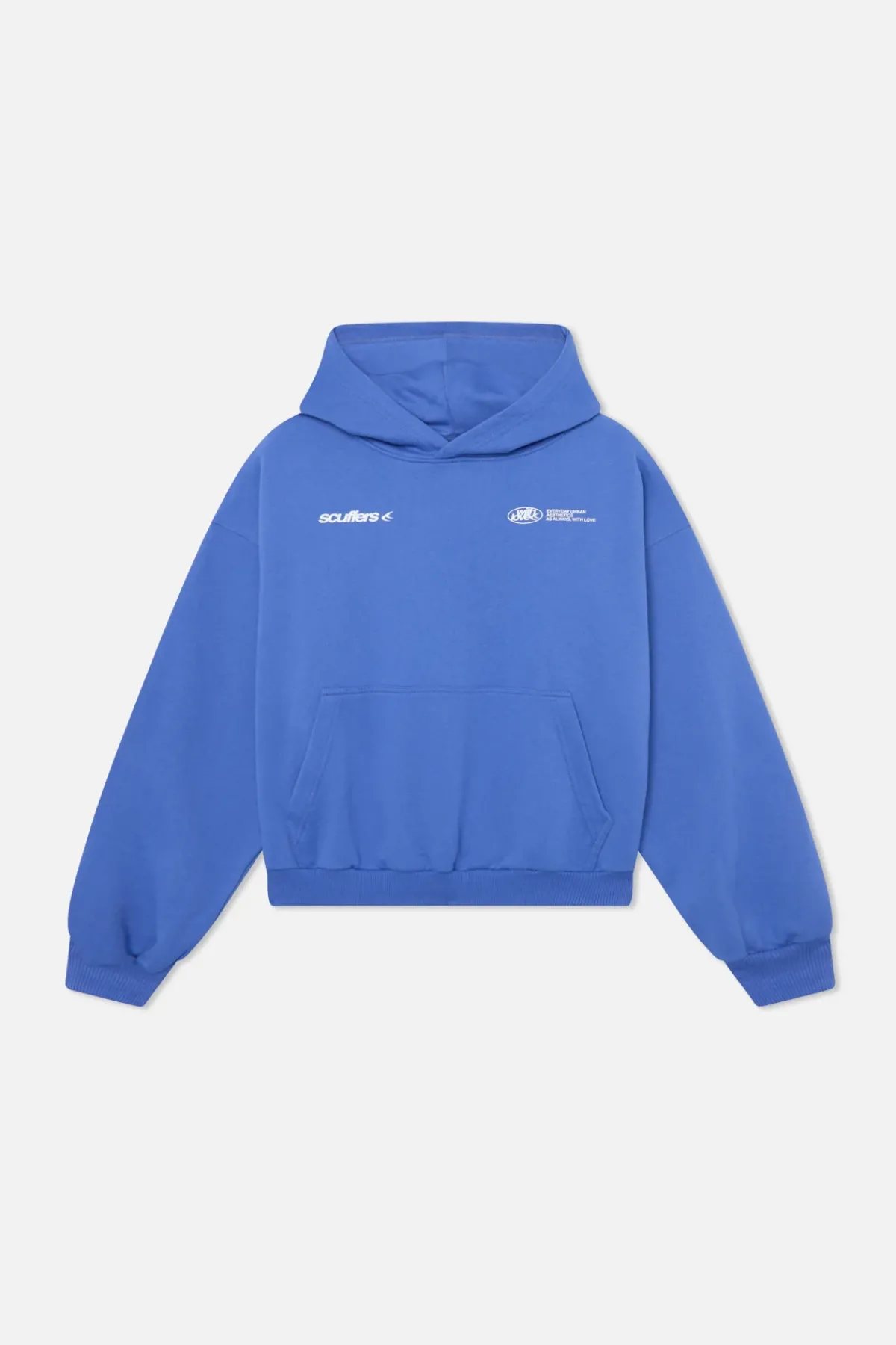 Scuffers Hoodies^Sign Blue Hoodie