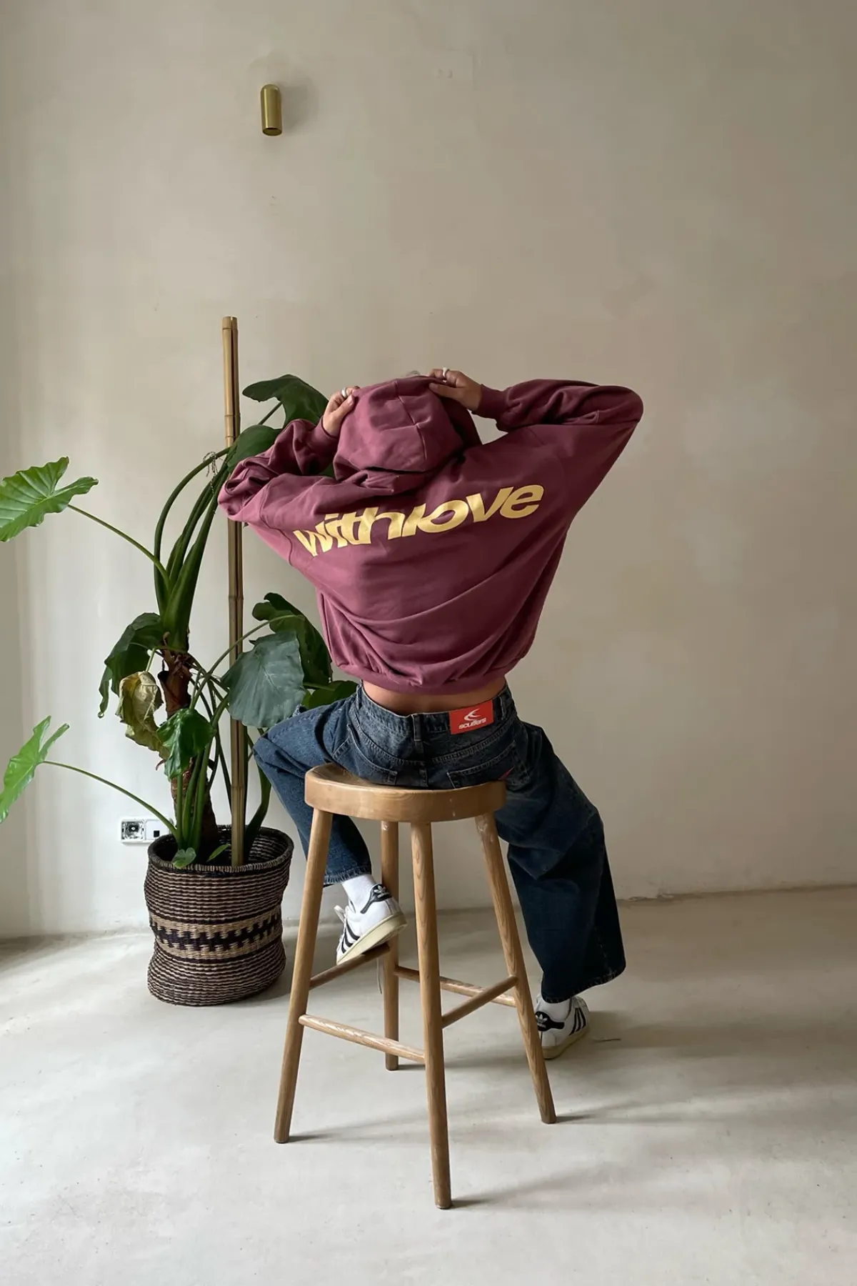 Scuffers Hoodies^Sign Burgundy Hoodie