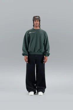 Scuffers Crewneck^Sign Green Crewneck