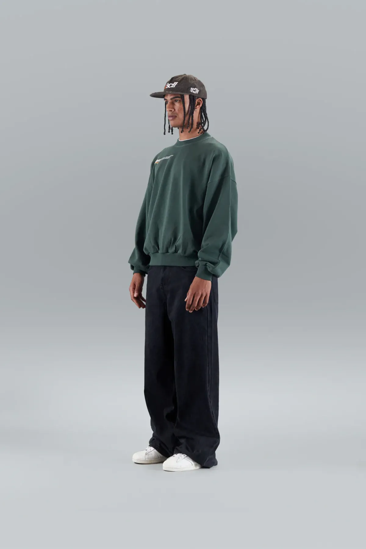 Scuffers Crewneck^Sign Green Crewneck