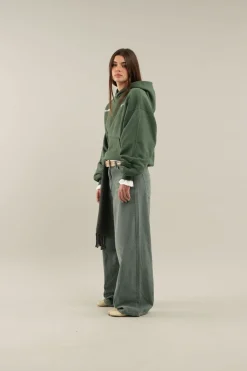 Scuffers Hoodies^Sign Green Hoodie