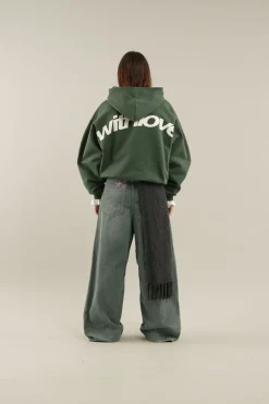 Scuffers Hoodies^Sign Green Hoodie