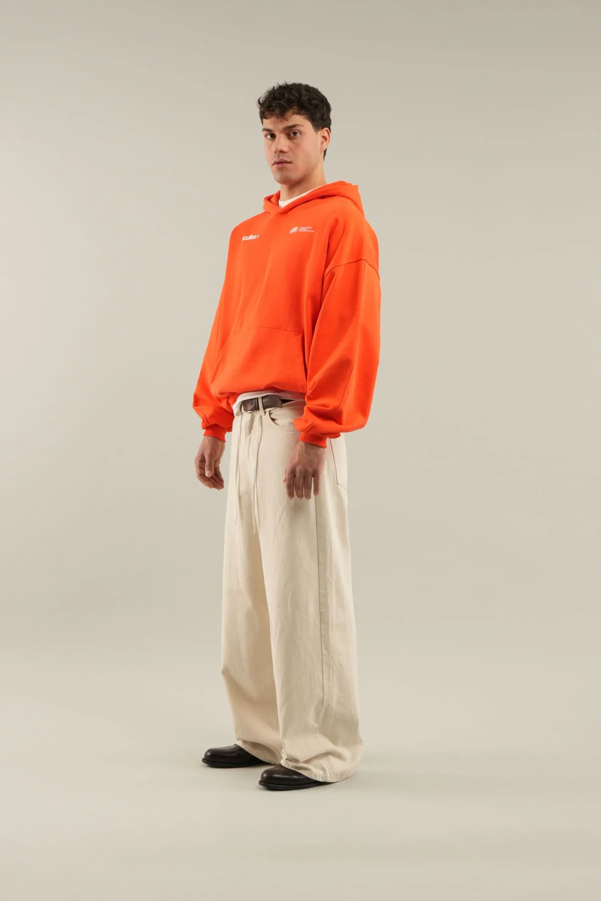 Scuffers Hoodies^Sign Orange Hoodie
