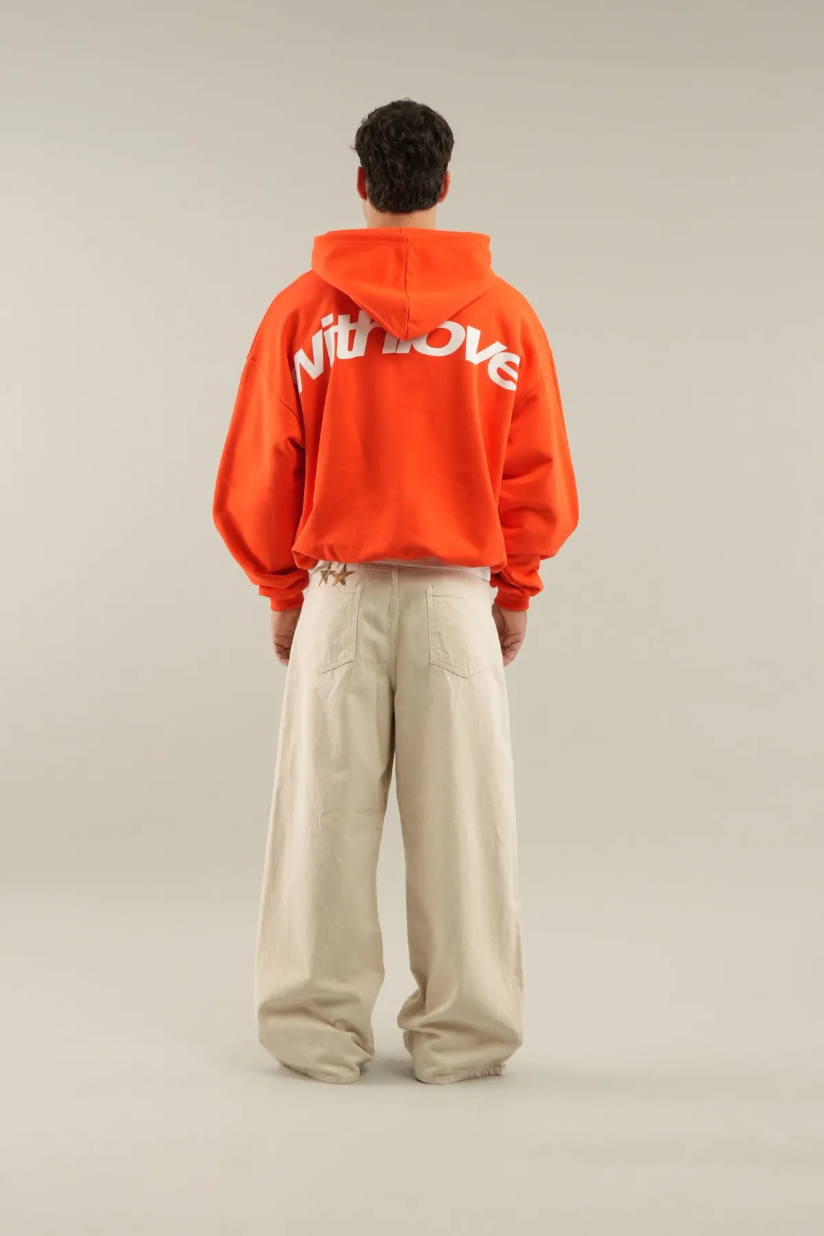 Scuffers Hoodies^Sign Orange Hoodie