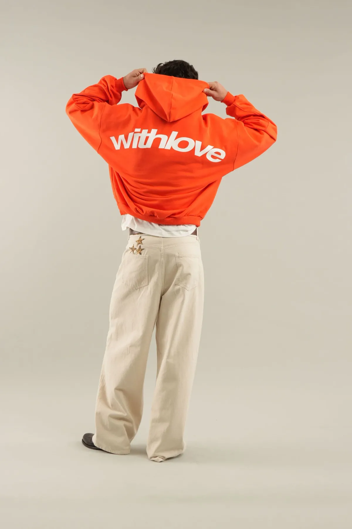 Scuffers Hoodies^Sign Orange Hoodie