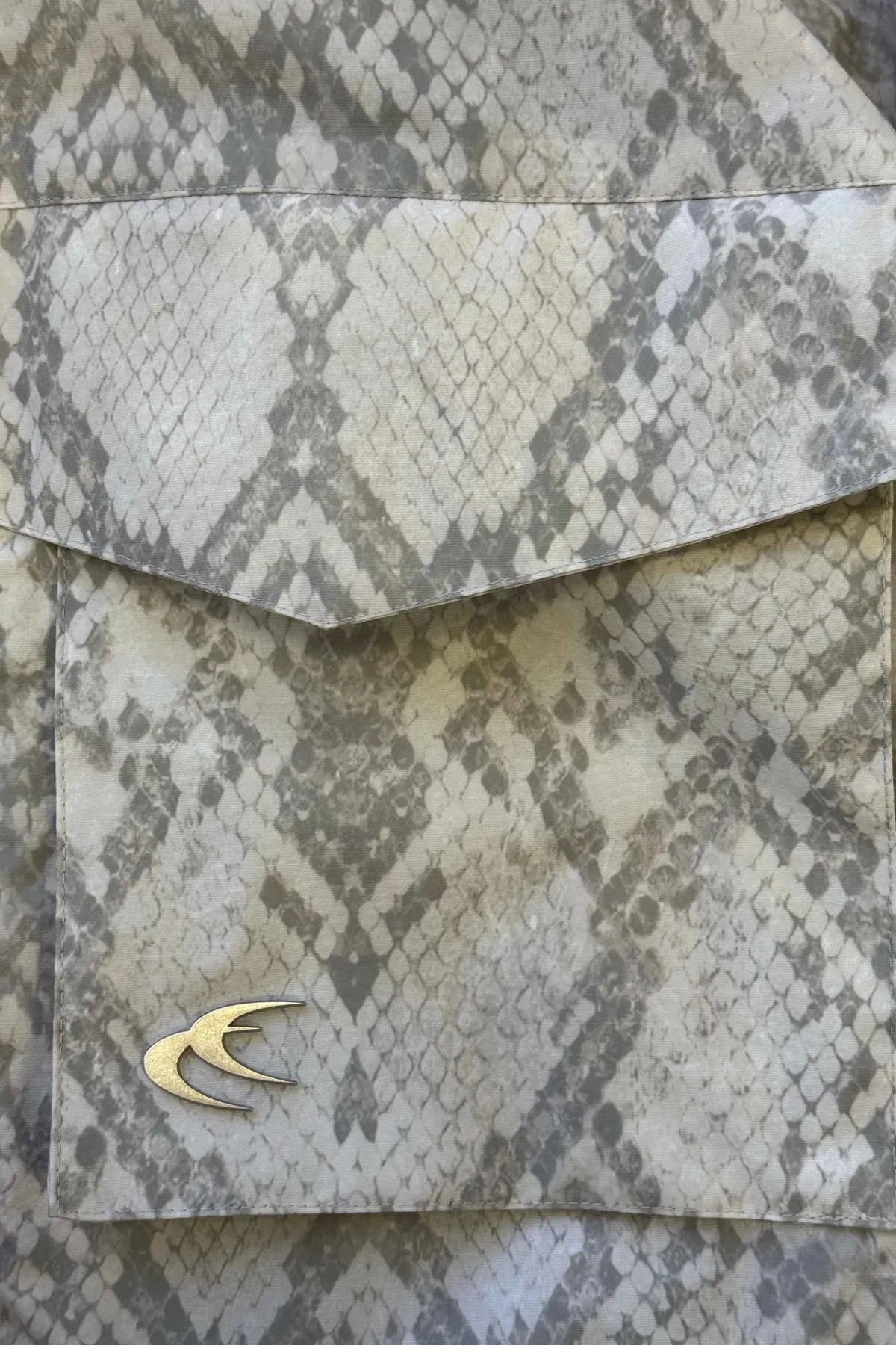 Scuffers Outerwear^Snake Light Grey Windbreaker