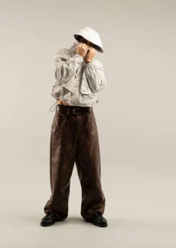 Scuffers Outerwear^Snake Light Grey Windbreaker