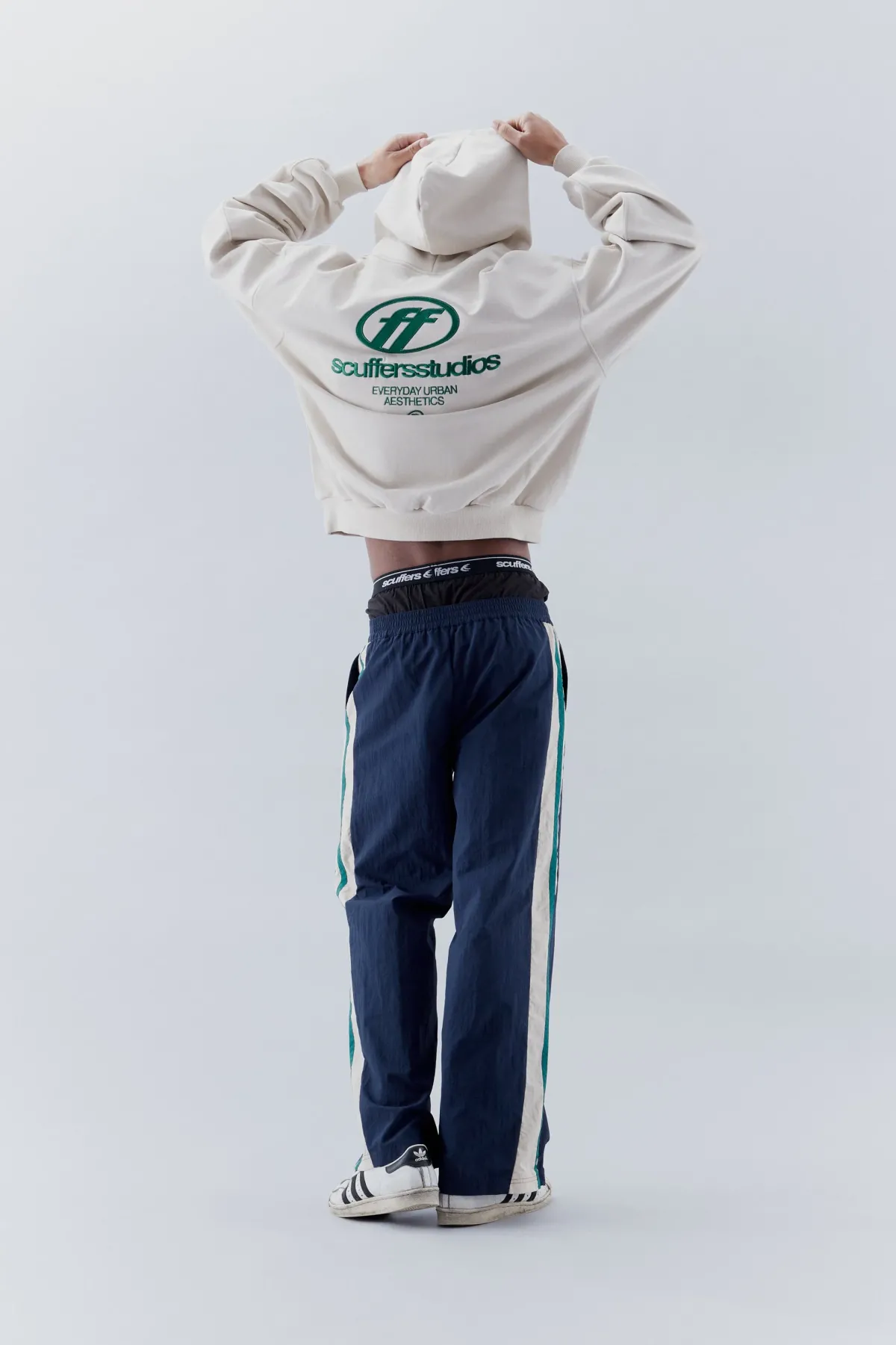 Scuffers Pants & Sweatpants^Sport Tech Pants Navy & Green