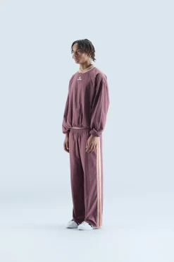 Scuffers Crewneck^Sports Tech Burgundy Crewneck