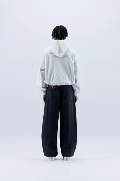 Scuffers Hoodies^S66S Zipped Grey Hoodie