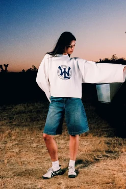 Scuffers Crewneck^SSS Ecru League Sweatshirt
