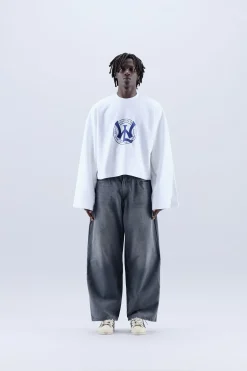 Scuffers Crewneck^SSS Ecru League Sweatshirt