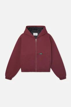 Scuffers Outerwear^Stained Burgundy Work Jacket
