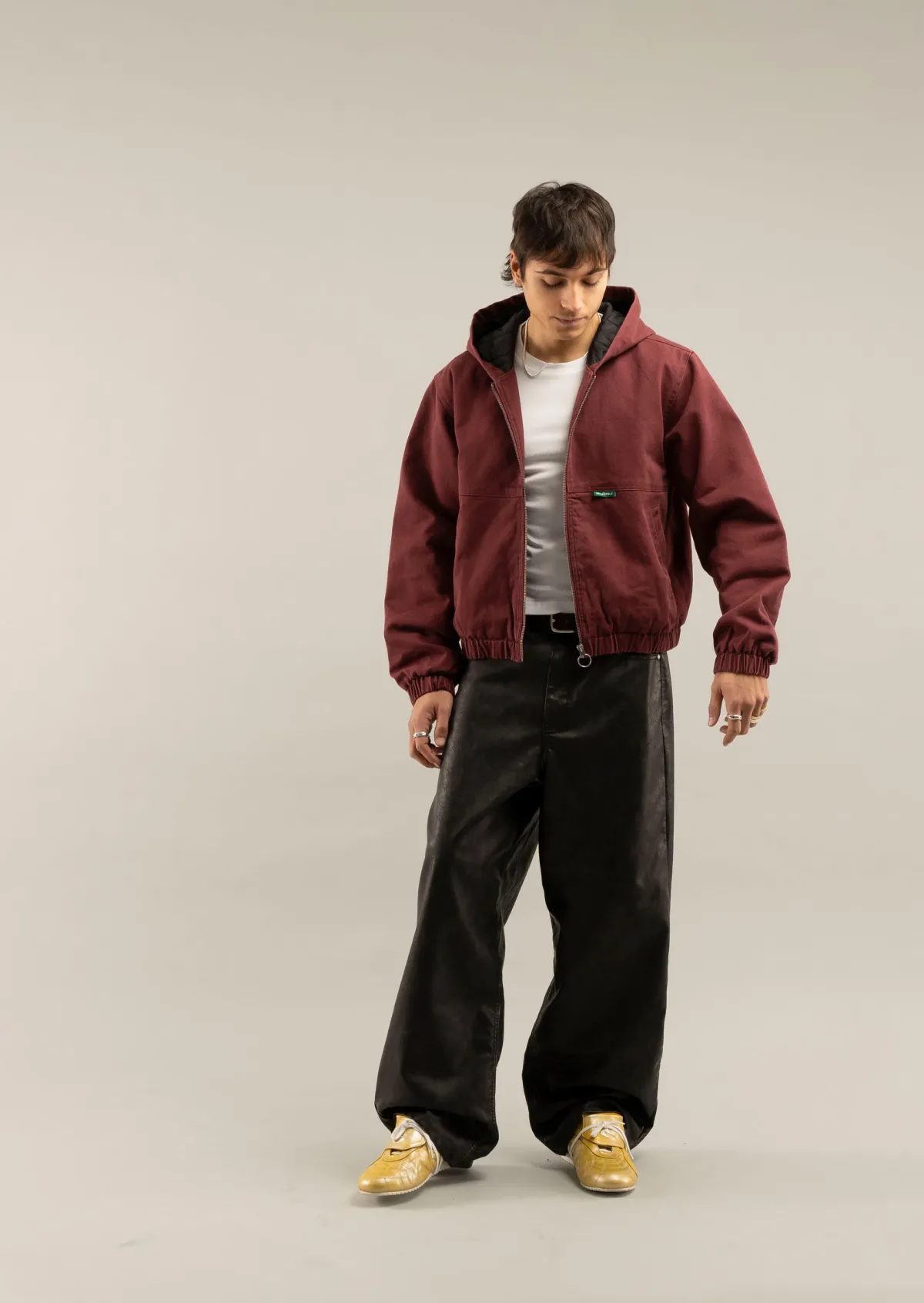 Scuffers Outerwear^Stained Burgundy Work Jacket