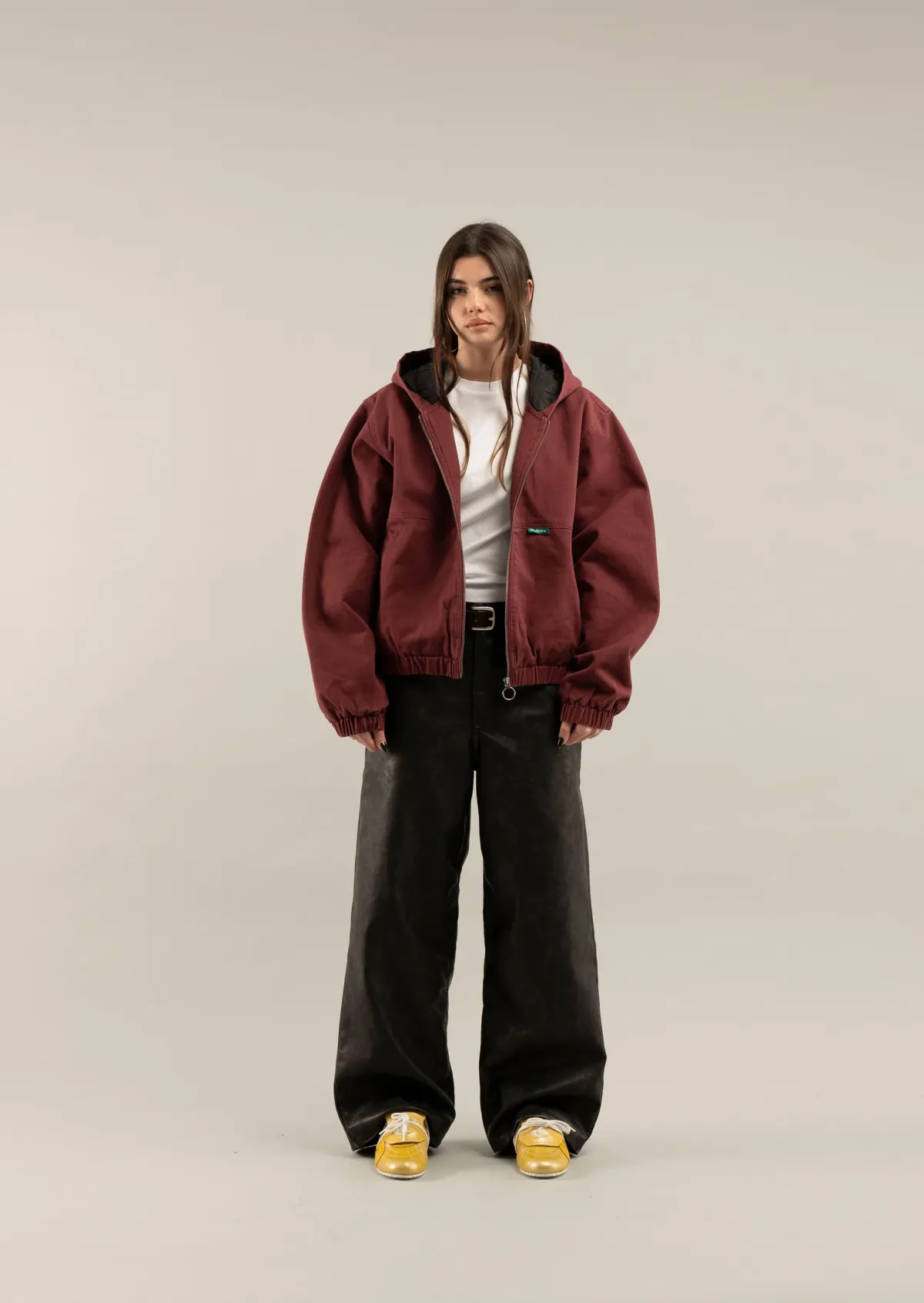 Scuffers Outerwear^Stained Burgundy Work Jacket