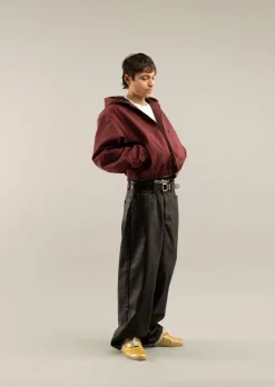 Scuffers Outerwear^Stained Burgundy Work Jacket