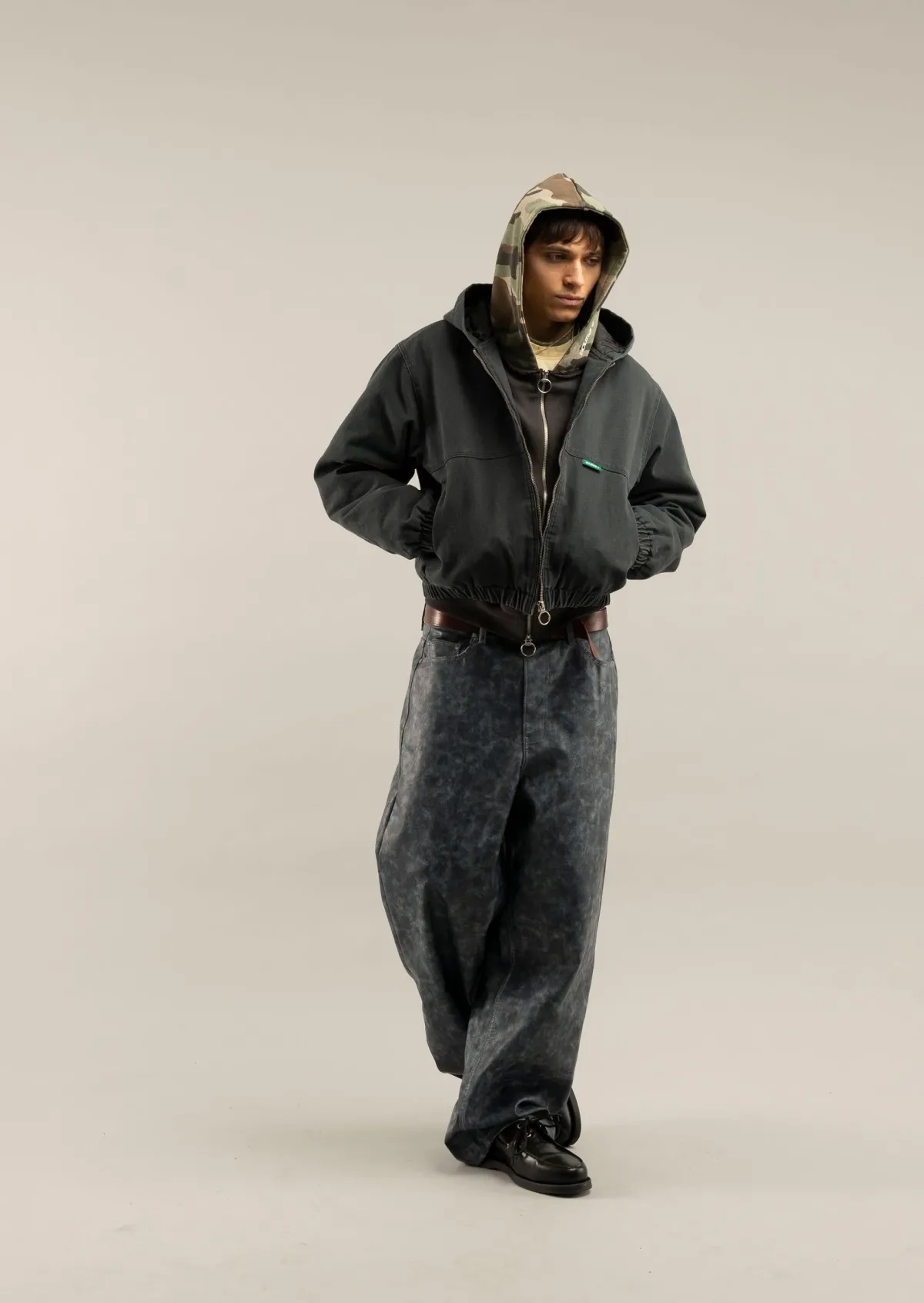 Scuffers Outerwear^Stained Dark Work Jacket