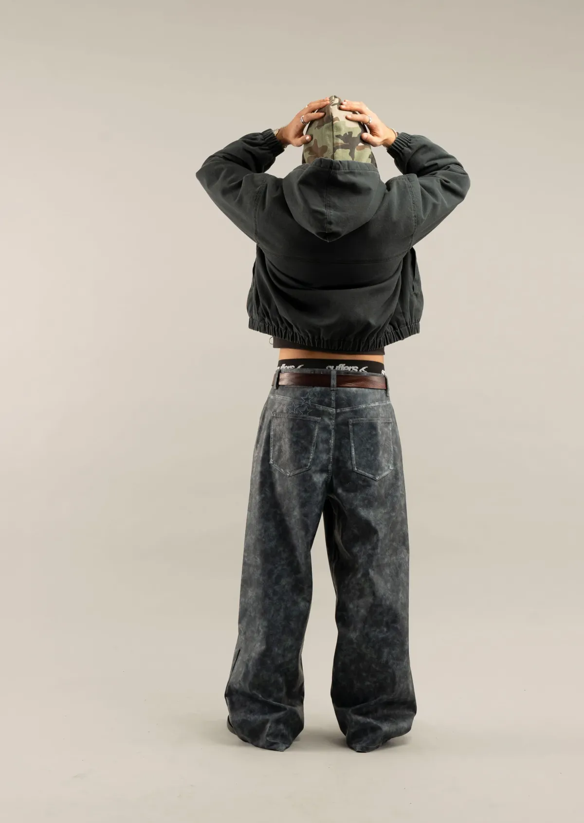 Scuffers Outerwear^Stained Dark Work Jacket