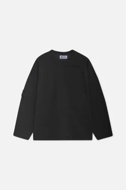 Scuffers Crewneck^Star Sweatshirt Faded Grey