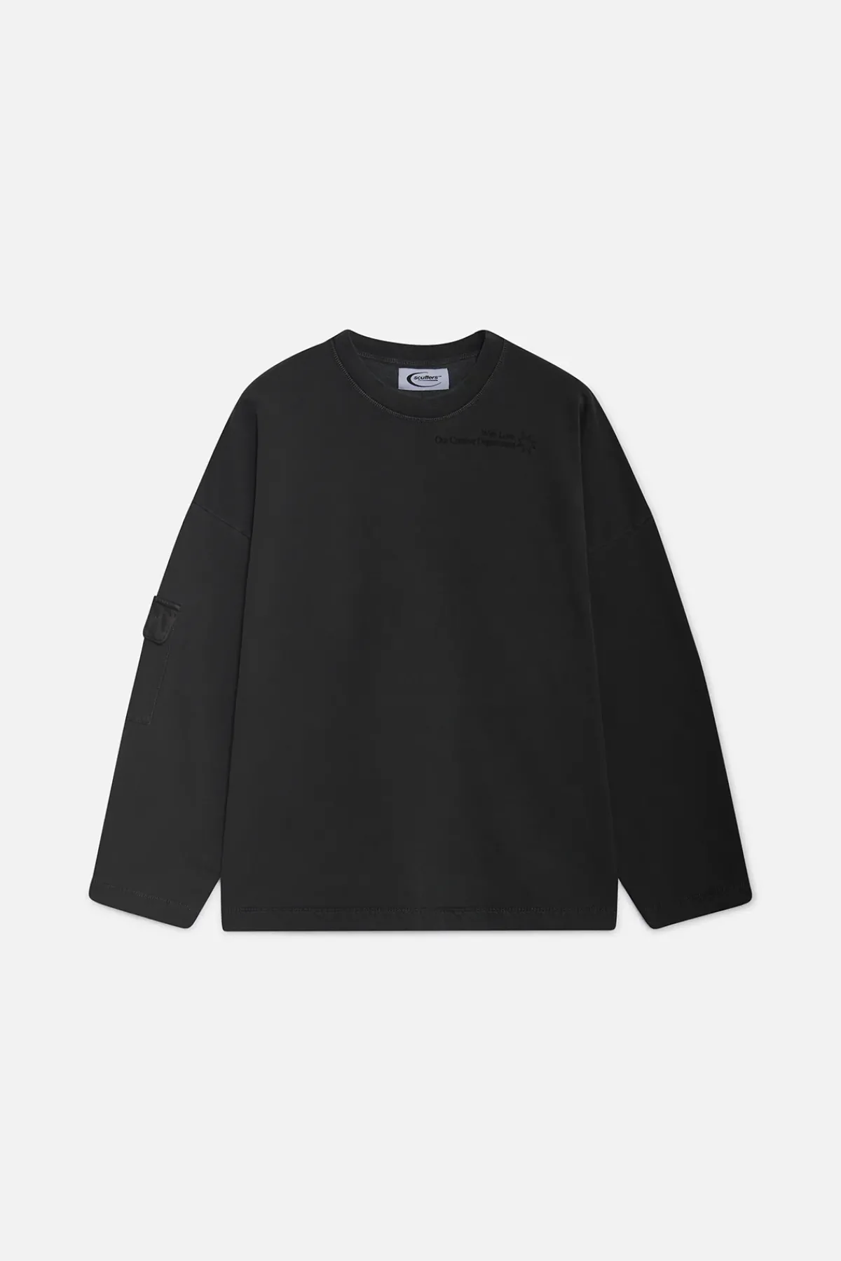 Scuffers Crewneck^Star Sweatshirt Faded Grey