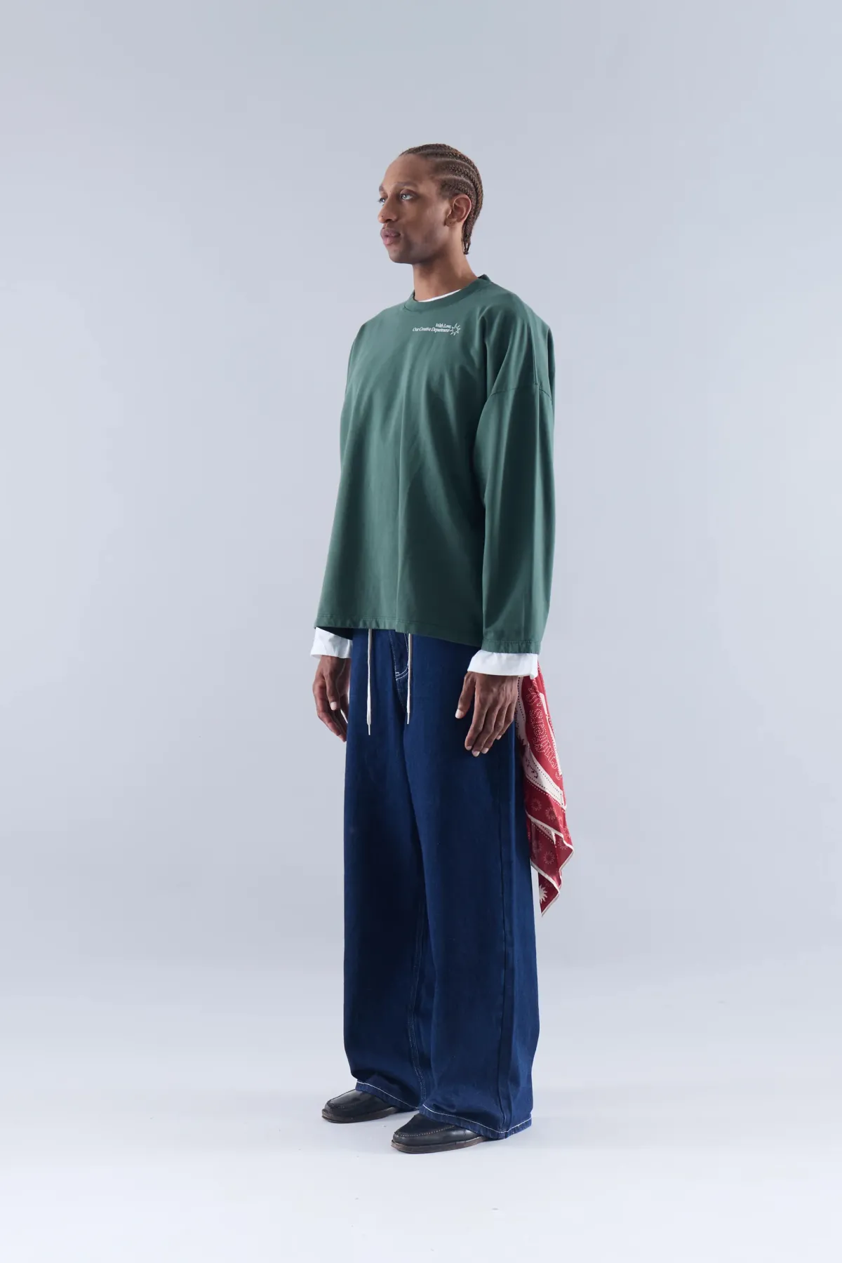 Scuffers Crewneck^Star Sweatshirt Green