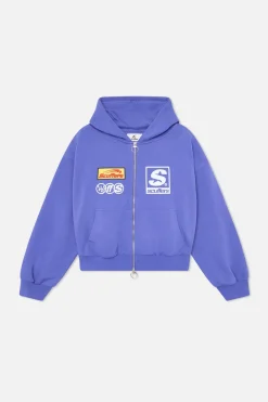 Scuffers Hoodies^Starnova Blue Zipper