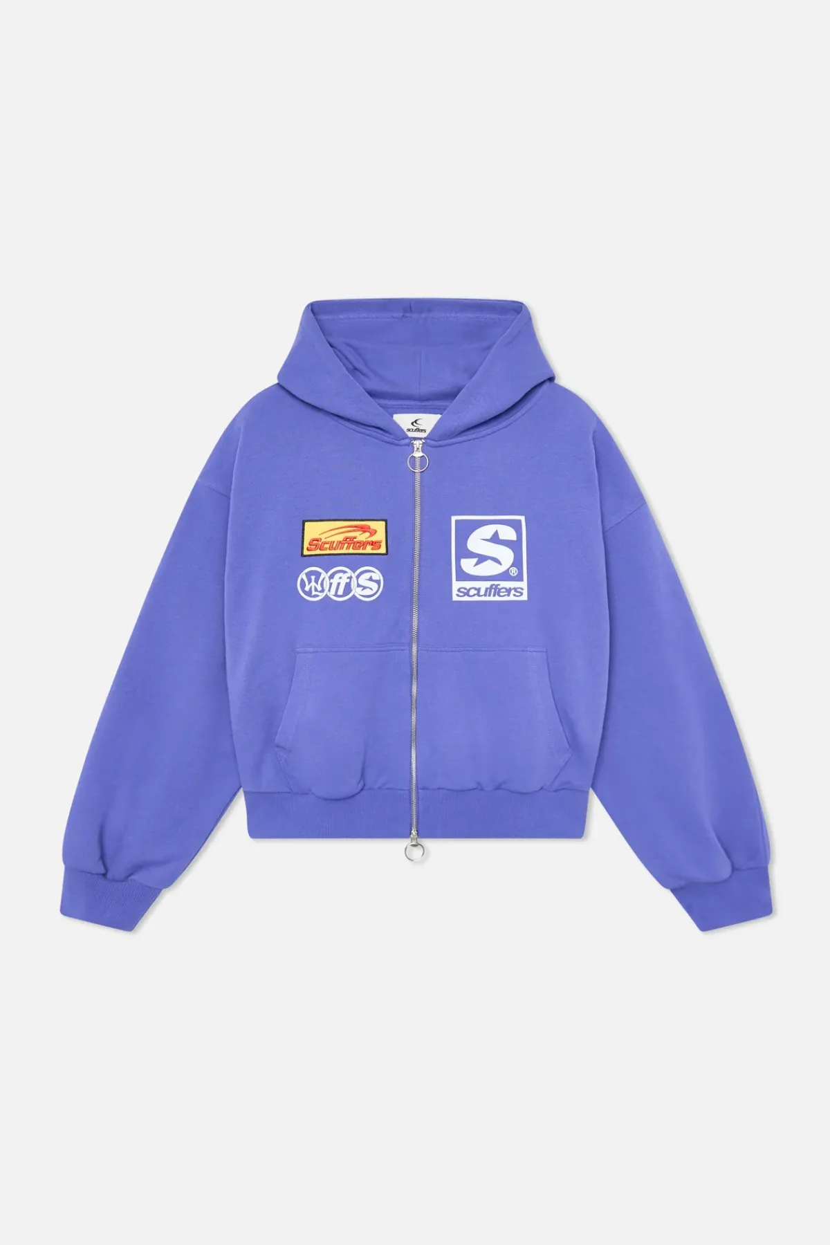 Scuffers Hoodies^Starnova Blue Zipper