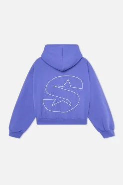 Scuffers Hoodies^Starnova Blue Zipper