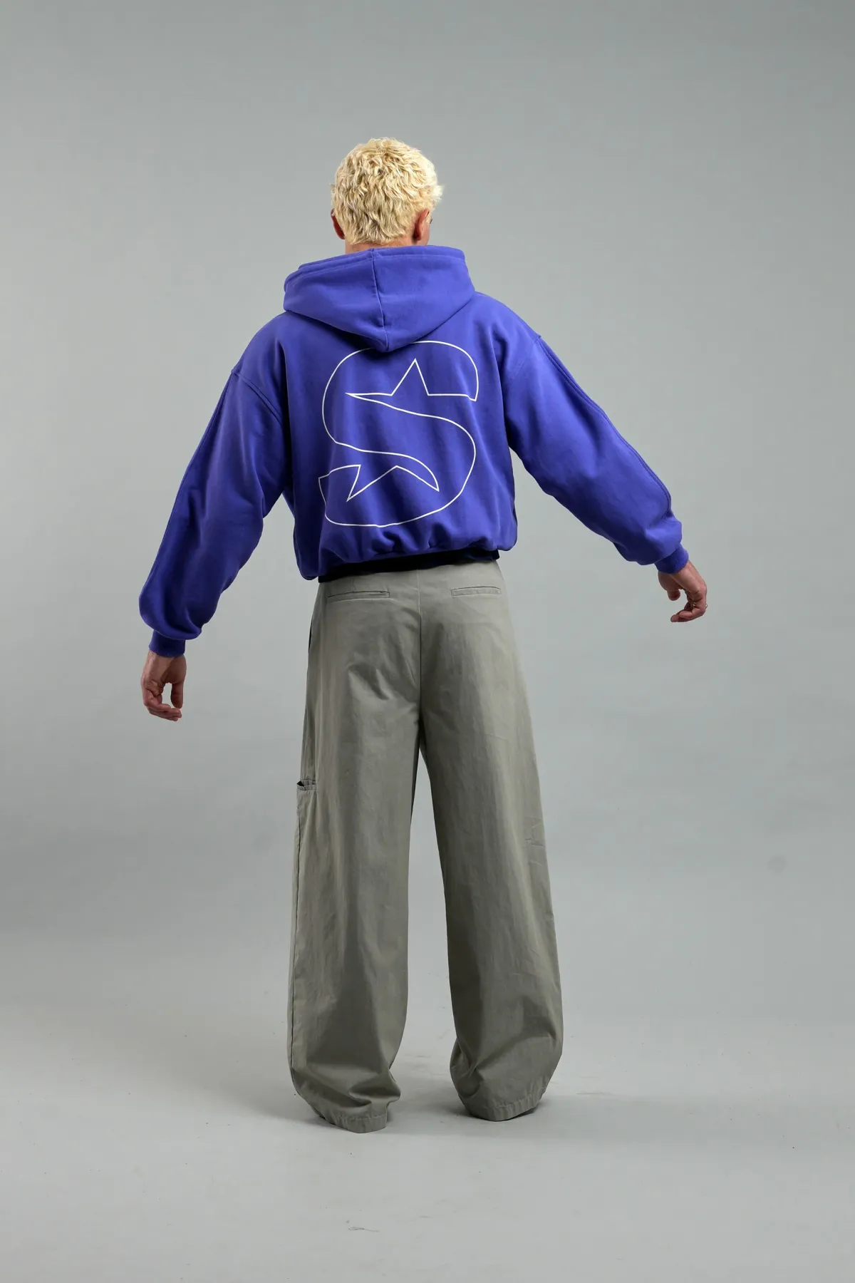 Scuffers Hoodies^Starnova Blue Zipper