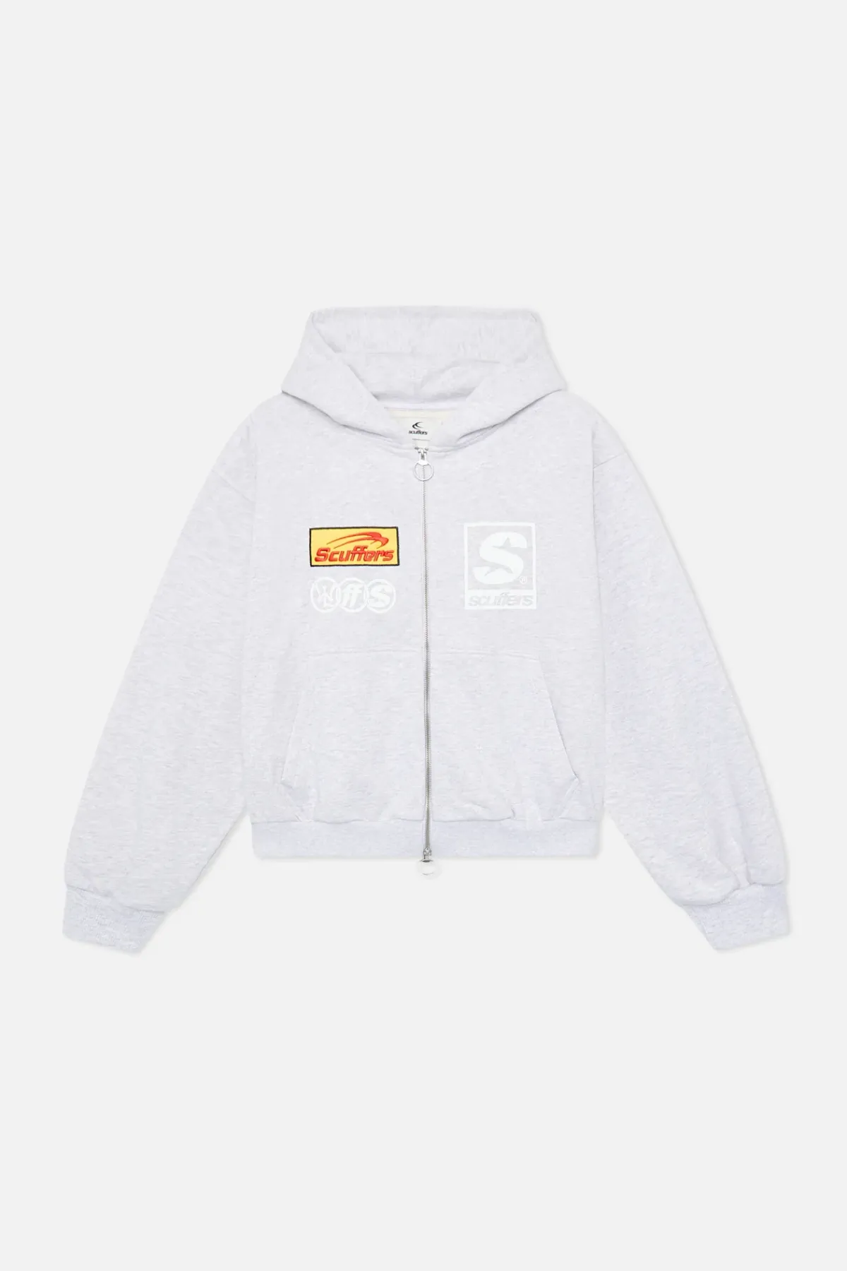Scuffers Hoodies^Starnova Grey Melange Zipper