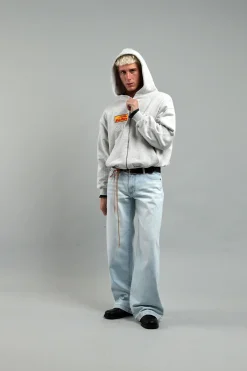 Scuffers Hoodies^Starnova Grey Melange Zipper