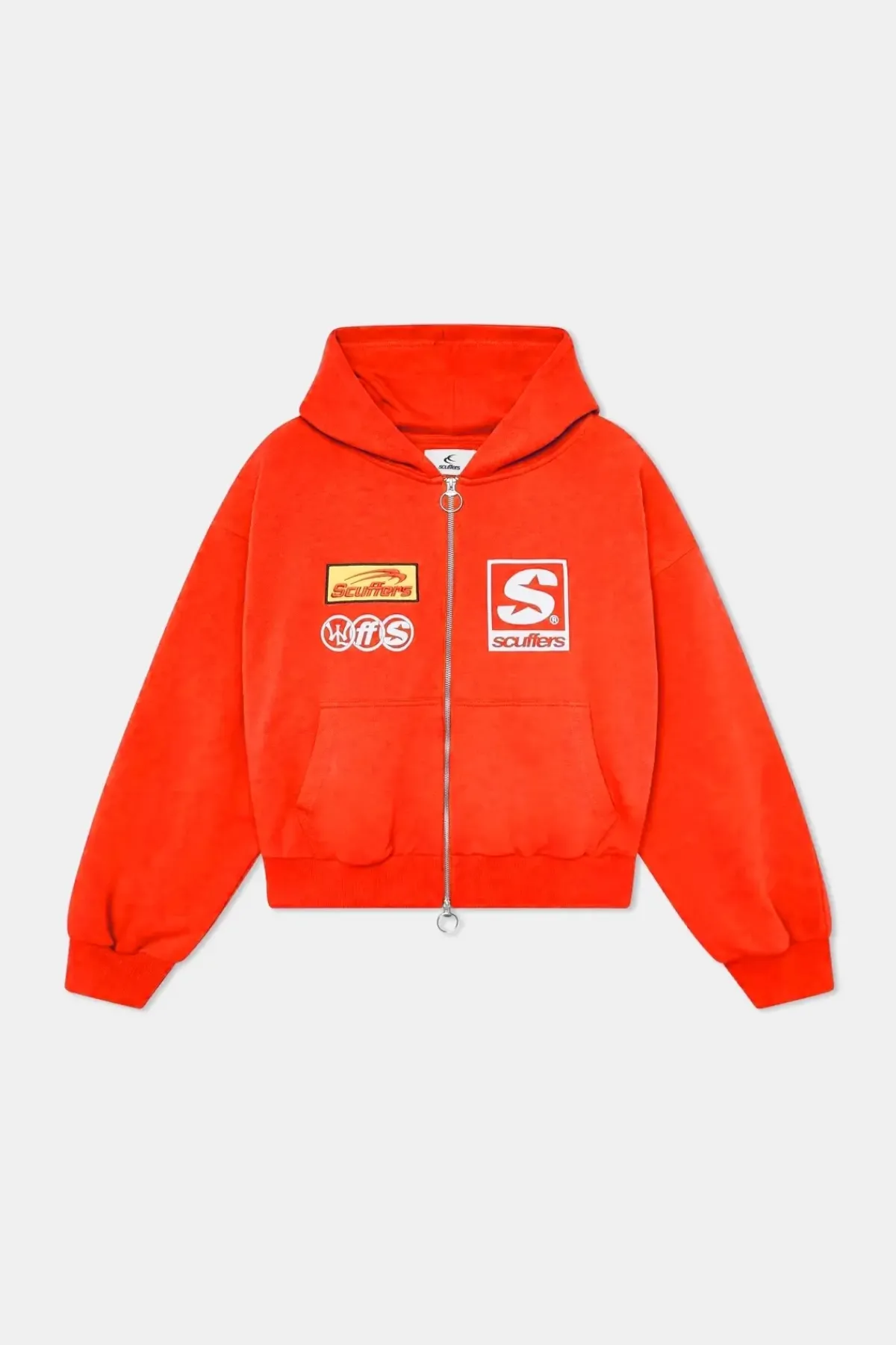 Scuffers Hoodies^Starnova Orange Zipper
