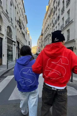 Scuffers Hoodies^Starnova Orange Zipper