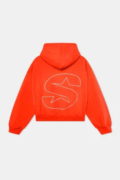 Scuffers Hoodies^Starnova Orange Zipper