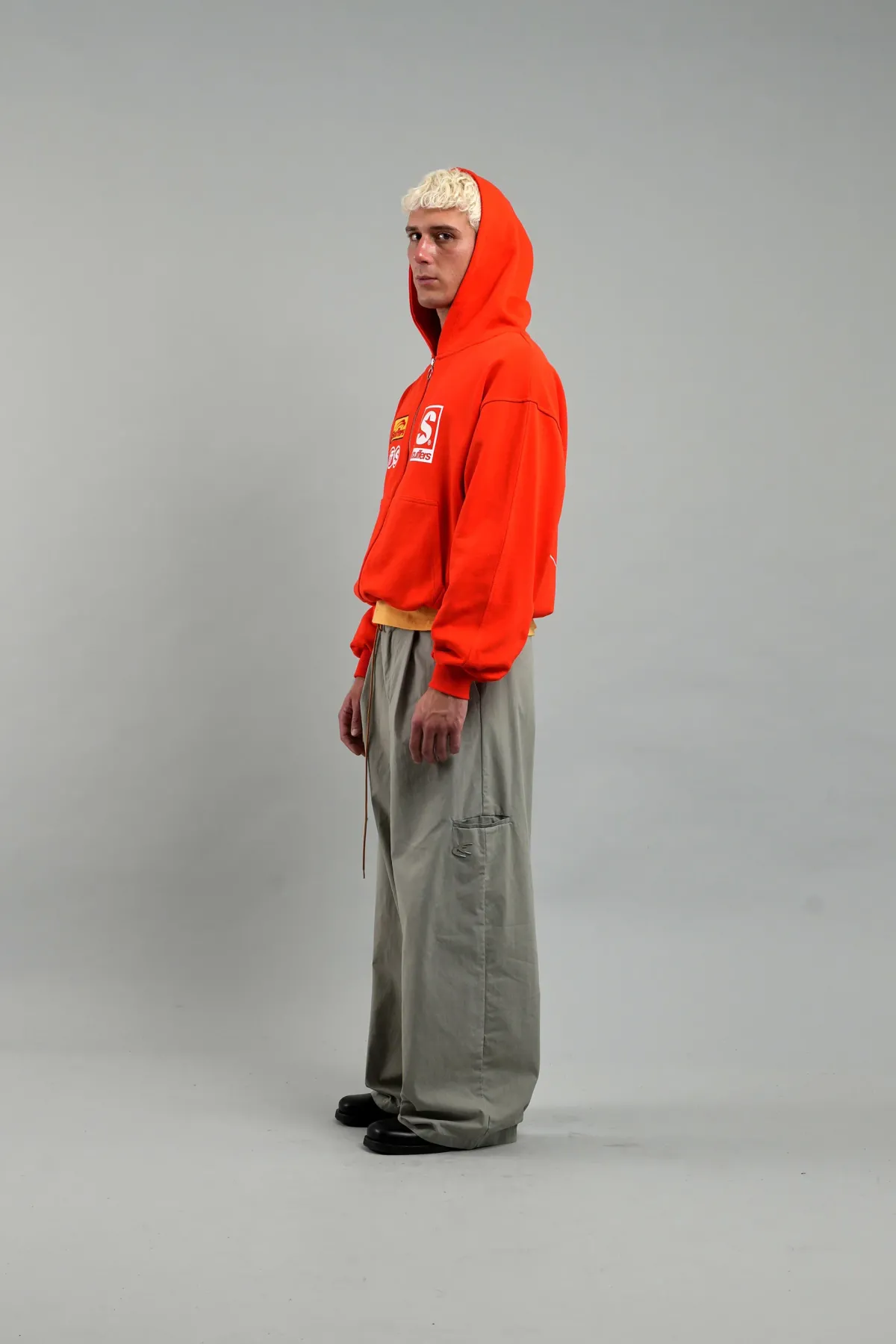 Scuffers Hoodies^Starnova Orange Zipper