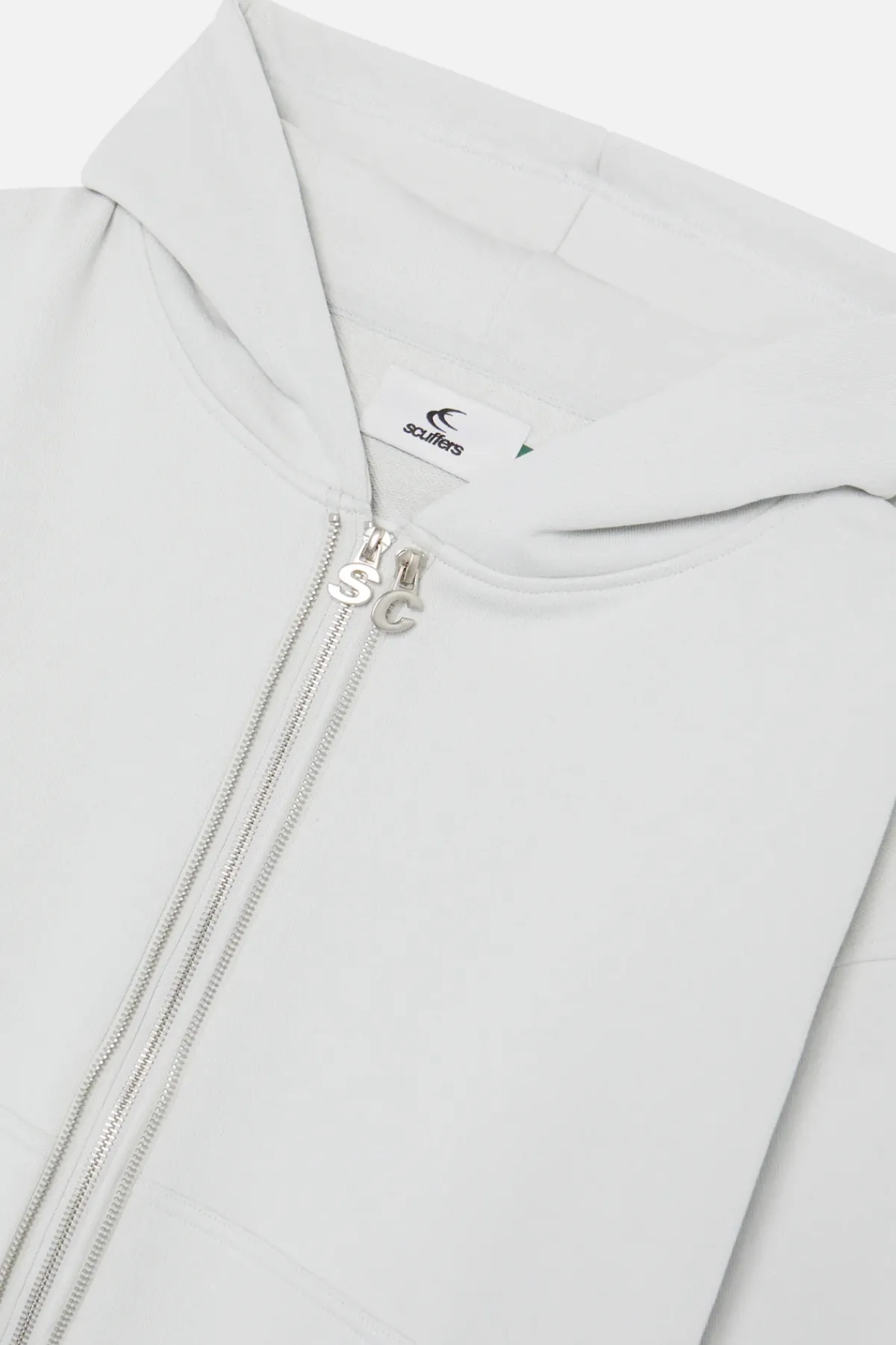 Scuffers Hoodies^Steel Grey Zipper