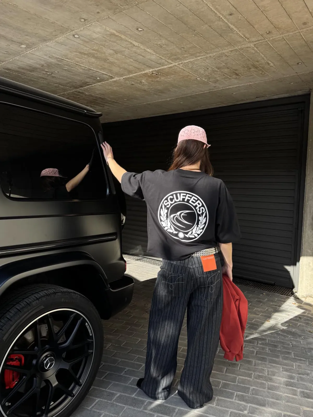 Scuffers Pants & Sweatpants^Striped Black Denim Pants