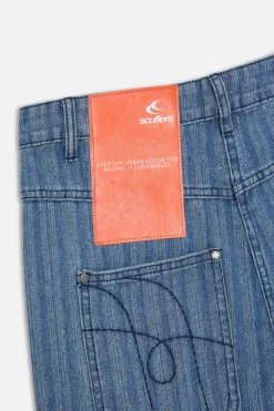 Scuffers Pants & Sweatpants^Striped Blue Denim Pants